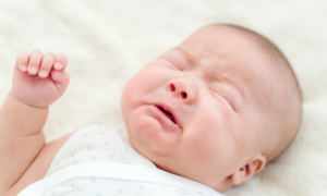 baby making gasping sounds but breathing fine after crying