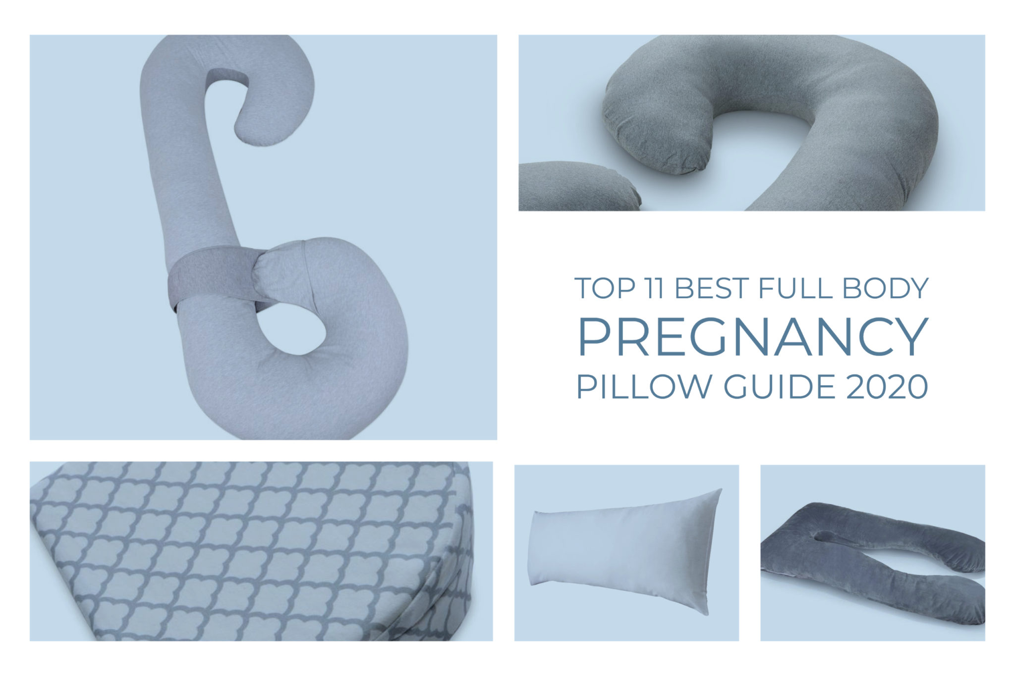 Top 11 Best Full Body Pregnancy Pillow Guide 2020 Which One To Buy